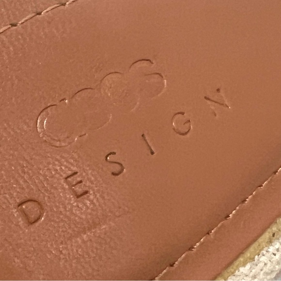 ASOS Design Natural Linen Knot Square Toe Mules Heeled Sandals Women’s 7 - Picture 14 of 14